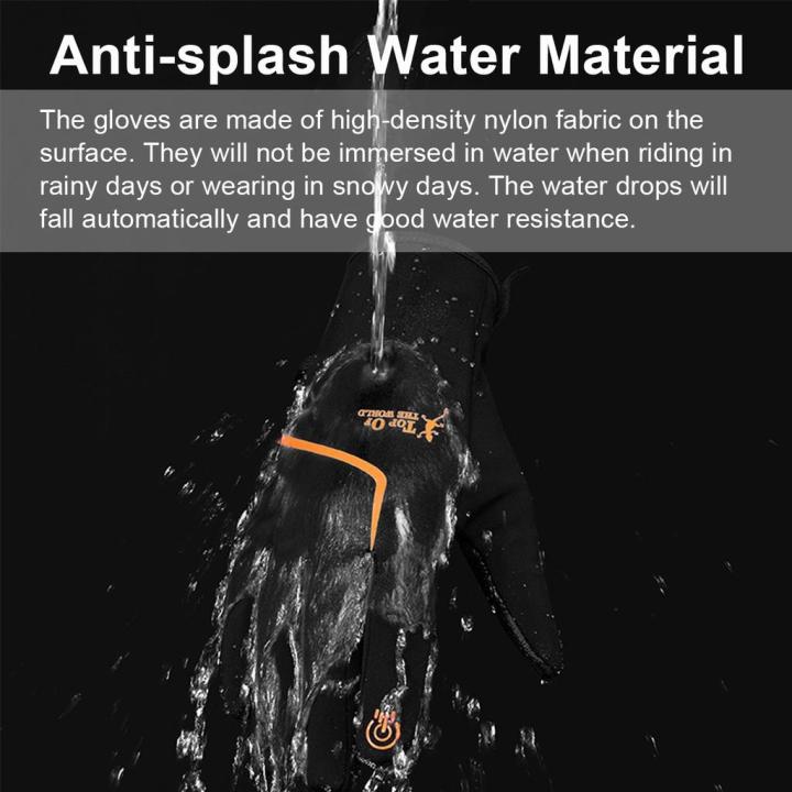 Winter%20Warm%20Thermal%20Inside%20Windproof%20And%20Water%20Repellent%20Bike%20Riding%20Antiskid%20Glove%20-%20Image%203