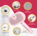 3 In 1 Pet Spray Comb Pet Hair Removal Brush De-fluffing Dog Cat Combs With Handle. 