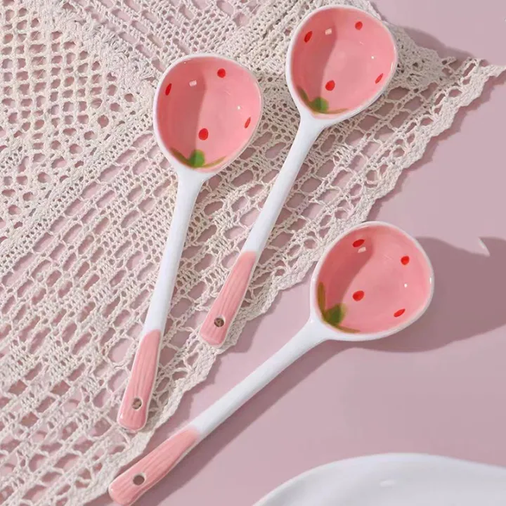 Cute%20Ceramic%20Strawberry%20Soup%20Spoon%20Kawaii%20Korean%20Ice%20Cream%20Dessert%20Spoon%20With%20Long%20Handle%20Kitchen%20Tableware%20Accessories%20Encounter%20-%20Image%203