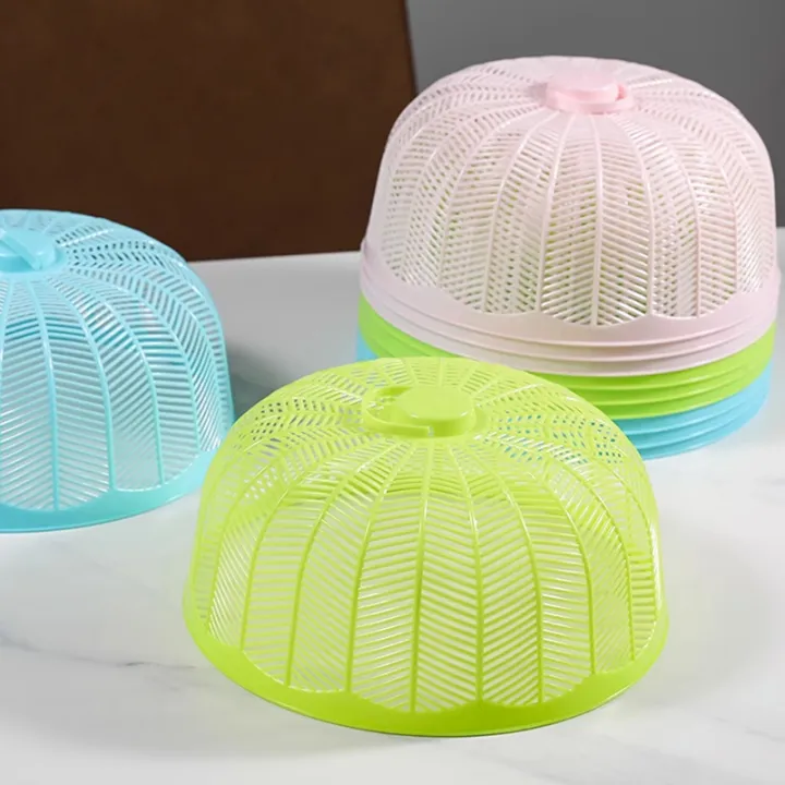 1pcs%20Breathable%20Food%20Mesh%20Cover%20Mosquito%20And%20Fly%20Resistant%20Bowl%20Cover%20Gadgets%20For%20Home%20Fruit%20Plastic%20Round%20Vegetable%20Cover%20-%20Image%206