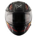AXOR APEX VENOMOUS GREY MATT BLACK FULL FACE MOTORCYCLE HELMET | RIDERS CHOICE NEPAL. 