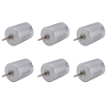 (GGBR) 6X DC 9V 6760RPM Rotary Speed 2 Pin 2P Terminals Electric Mini Motor. 