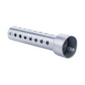 NAMUNY 2 Pcs Silver Motorcycle Exhaust Can Muffler Insert Baffle DB 48Mm X 80Mm & 35Mm X 140Mm. 