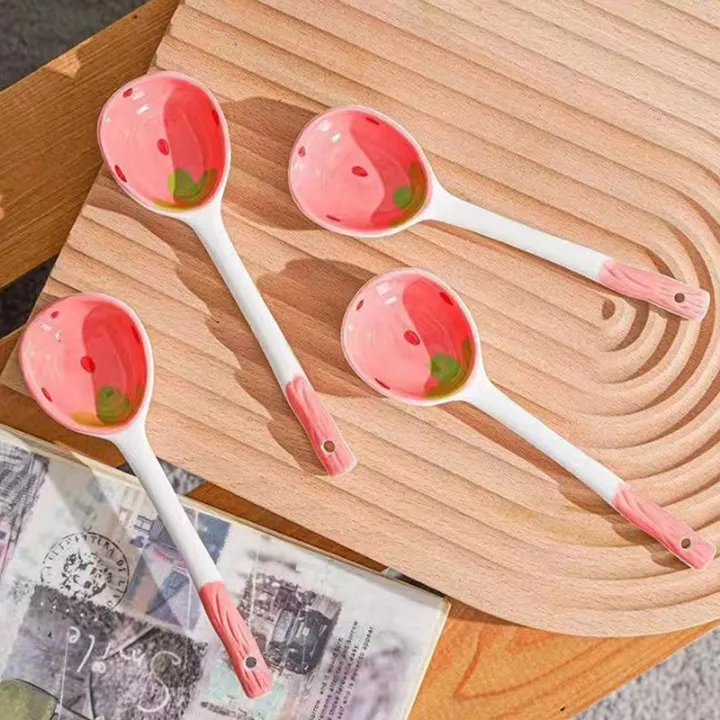 Cute%20Ceramic%20Strawberry%20Soup%20Spoon%20Kawaii%20Korean%20Ice%20Cream%20Dessert%20Spoon%20With%20Long%20Handle%20Kitchen%20Tableware%20Accessories%20Encounter%20-%20Image%202