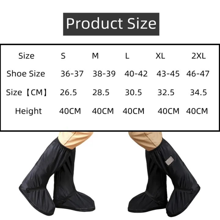 Rainproof%20Shoe%20Cover%20With%20Zipper%20For%20Men%20And%20Women%20-%20Image%204