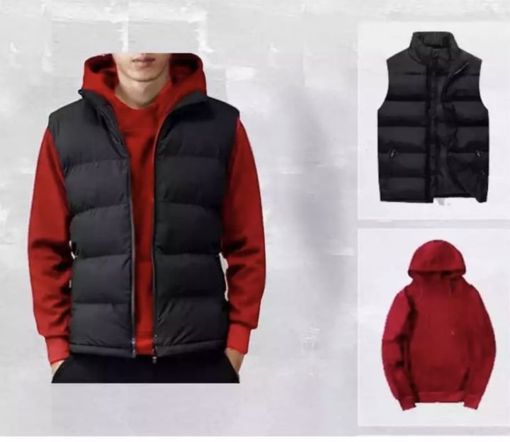 Men%E2%80%99s%20Winter%20Combo%20Set%20Of%20Half%20Jacket%20And%20Hoodie(Set%20Of%202)%20-%20Fashion%20%7C%20Jackets%20For%20Men%20%7C%20Men's%20Wear%20%7C%20Hoodies%20%7C%20-%20Image%202