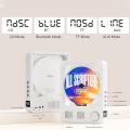 Desktop CD Player with HiFi Speakers, Bluetooth 5.3, LED Display, and Remote Control for Home. 
