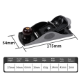 Woodworking Planer Alloy Steel Mini Hand Planer Bottom Edge Wood Trimming Plane DIY Carpenter Tools. 