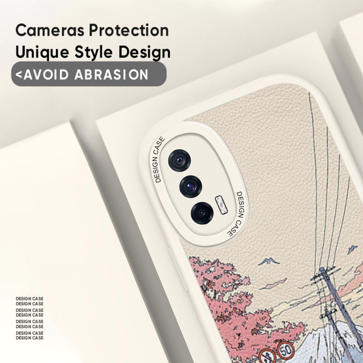 FELMYST%20for%20Realme%20C11%202021%20C20%20C20A%20Back%20Cover%20PU%20Leather%20Street%20Pattern%20Soft%20Silicone%20Edge%20Phone%20Case%20-%20Image%207