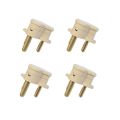 3 Pin Power Plug Sets Of 4. 