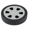 6X Luggage Accessories Wheels Aircraft Suitcase Pulley Rollers Mute Wheel Wear-Resistant Parts Repair 55X12Mm. 