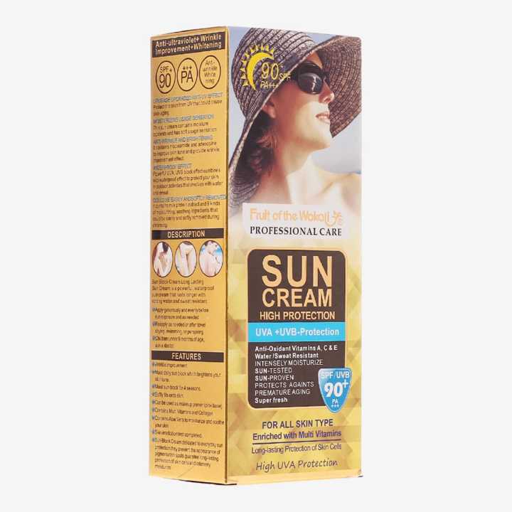 Fruit Of WOKALI High SPF 90+ Sunscreen 130ml