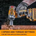 INGCO TOOLS  Brushless Impact Wrench 500Nm Nut-Busting Torque 650Nm. 