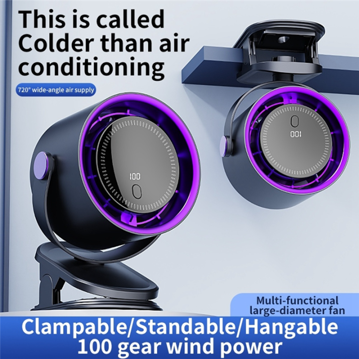 Rechargeable%20Air%20Conditioner%20Fan%203in1%20Circulating%20Fan%20with%20Clip%20100%20Speed%20Adjustable%20Mini%20Table%20Fan%20for%20Office%20Outdoor%20-%20Image%206
