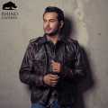 Rhino Leather Men's Stylish Stonewash Leather Jacket. 