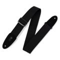 Levy's Leathers MC8-BLK Cotton Guitar Strap - Black. 