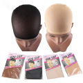 High quality wig cap lined with mesh black ladies real hair lace forehead wig Moyao. 