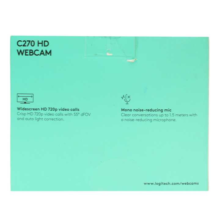 Logitech%20C270%20Hd%20Webcam%20-%20Image%203