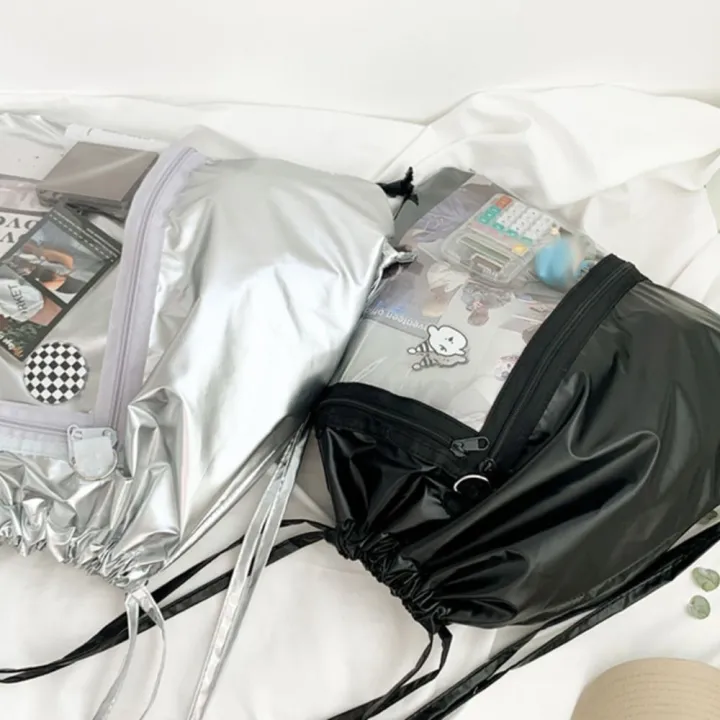 Portable%20Transparent%20Pocket%20Drawstring%20Backpack%20Large%20Capacity%20PU%20Itabag%20Handheld%20Bag%20Lightweight%20Shoulder%20Bag%20Outdoor%20-%20Image%208