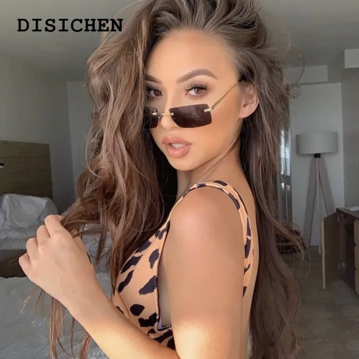 DISICHEN%20Affordable%20BOYSEEN%20Rimless%20Glasses%20Man%20Stylish%20Sunglasses%20Woman%20Pink%20Blue%20Eyewear%20UV400%20Gradient%20Color%20Sunglasses%20-%20Image%204