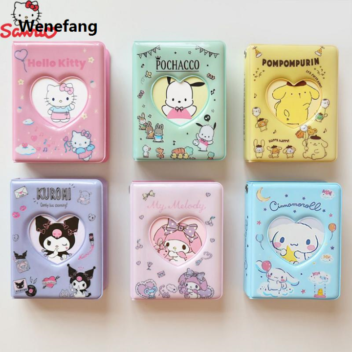 Wenefang%20Anime%20Sanrio%20Card%20Book%20Photo%20Album%20Hello%20Kitty%20Kuromi%20Melody%20Cinnamoroll%20Luxury%20Pochacco%203-Inch%20Mini%20Truck%20Card%20Binder%20Ornaments%20Gifts%20-%20Image%202