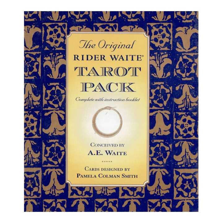 Original Rider Waite Tarot Pack (Paperback) (Big Size)