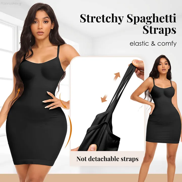 Women Tummy Control Strapless Shapewear Slip Strapless Shapewear For Women - Tummy Control Body Shaper Slip With Removable Straps Women Shapewear Slip Dress - View #3