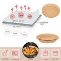 EITGZWAS 600Pcs Air Fryer Parchment Paper Liners Non-Stick Disposable Air Fryer Liners Basket Unperforated Round Parchment Paper. 