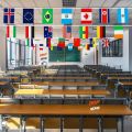 FIFA World Cup 2026 Flags I Countries String Flags I Flag Banner – 47 Feet Long. 