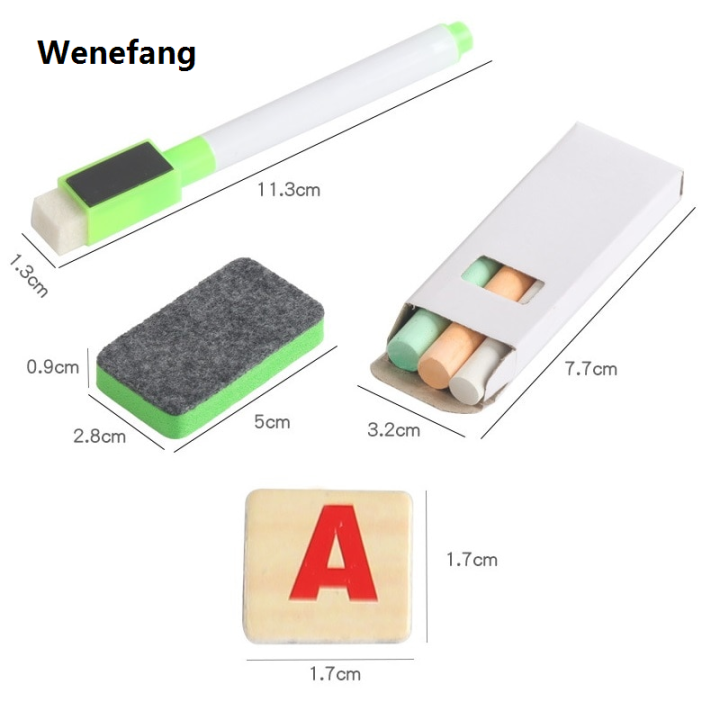 Wenefang 28*20 cm Erasable Writing Drawing Board Double-sided ...