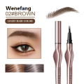 Wenefang Waterproof,long-lasting,non-smudged,non-fading,clear roots.very finely divided eyebrow pencil to draw wild eyebrows in onestroke. 