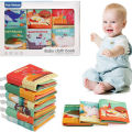 Kids Melody Baby Soft Cloth Book Set (6 Pcs). 