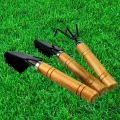 Gardening Tools Trowel Set Succulent Tools Set Mini Garden Tools Shovel Rake Spade Bonsi Care Tools Kit For Seedling Soil 3Pcs. 