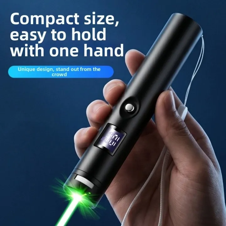 Durable%20Portable%20Green%20Laser%20Pointer%20Digital%20Display%20Visible%20Focus%20Mini%20Laser%20Flashlight%20Bright%20Animation%20Rechargeable%20Laser%20Demonstration%20Pen%20Cat%20Entertainment%20-%20Image%207