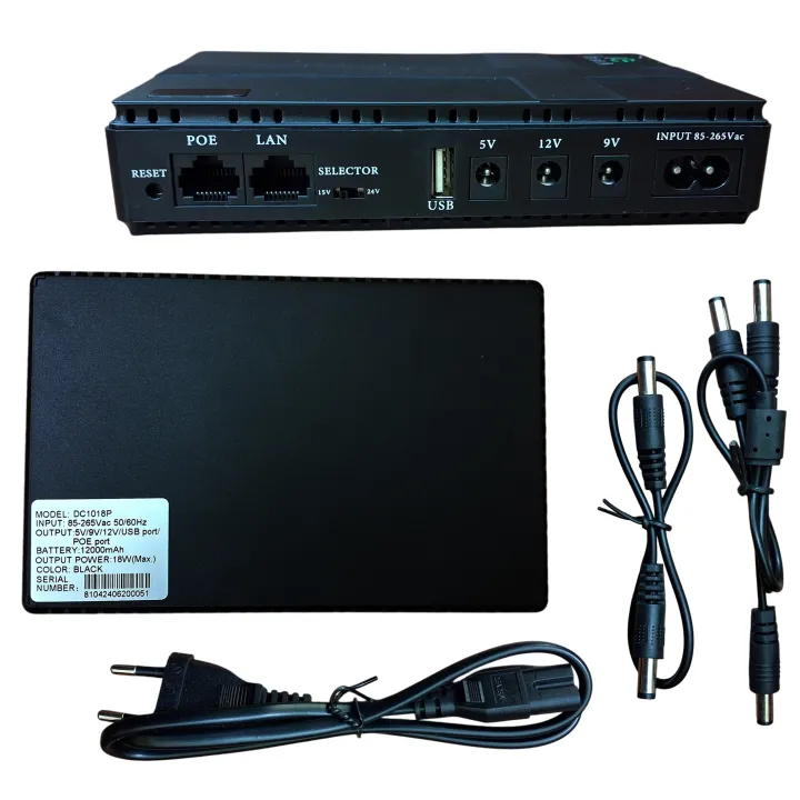 Premium%20Multifunctional%20Portable%20DC%20UPS%20Power%20Bank%20DC1018P%20%E2%80%93%2012,000mAh,%20POE,%20USB%20Ports%20&%20LAN%20for%20Routers,%20IP%20Cameras%20&%20Network%20Devices%20-%20Image%203