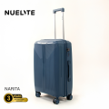 NUELITE NARITA 24-Inch Check-In Luggage | 8 Wheel Spinner Trolley Bag | Anti-Theft Zipper Integrated Lock Extra Security | Hard Shell Suitcase. 
