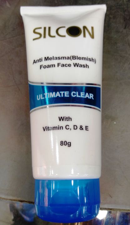 Silcon%20Anti%20Melasma%20Blemish%20Ultimate%20Clear%20Foam%20Face%20Wash%20%2080gm%20-%20Image%203