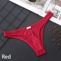 Monologuee G-String Sissy Panties Men Briefs Pouch Underwear Breathable Thong Transparent Panties Ultra-Soft Low-Rise Jocks Bikini. 