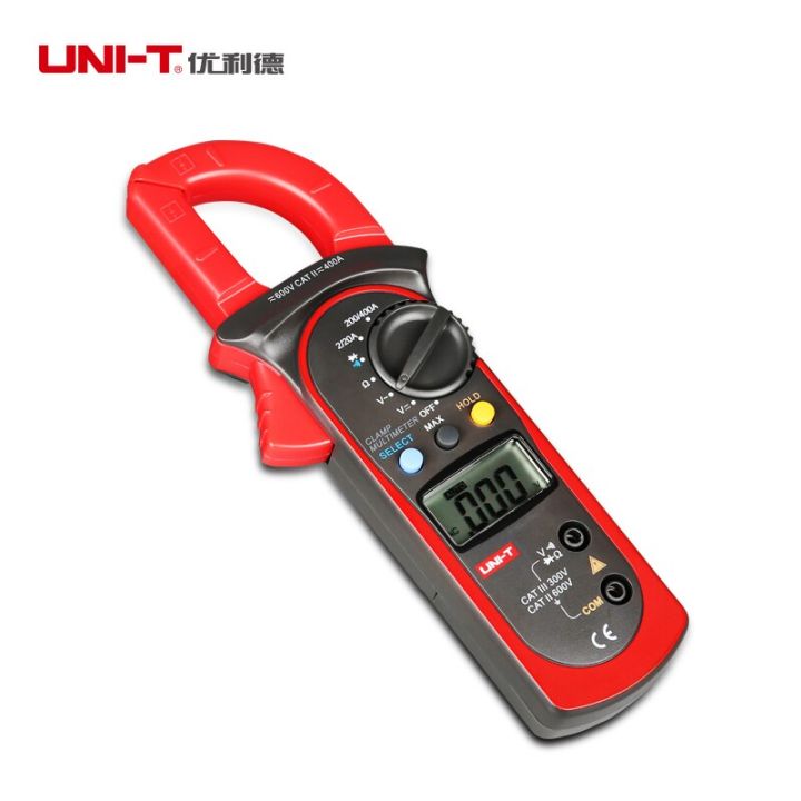 UNI-T%20Digital%20Clamp%20Meter%20UT-201%20400A%20600V%20Voltage,%20Ampere%20and%20Resistance%20Test%20-%20Image%203