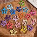 10pcs Cute Colorful Star Hair Clips For Girls Hairpins Hair Accessories. 