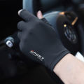 Bizzy 1 Pair Breathable Ice Silk Non-Slip Anti-Uv Outdoor Sports Rider Gloves. 