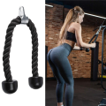 TWEXQNY 2X Tricep Pull Down Rope 36 Inches with Snap Hook, Fitness Attachment Cable Machine Pulldown Rope for Home Gym. 
