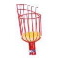 Fruit Catcher Basket To Pluck Fruits And Vegetables fruit picker (orange, blue, red). 