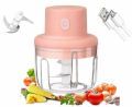 Rechargable Electric Garlic Chopper, Mini Wireless Portable Electric Chopper Food Processor Garlic Masher. 