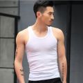 Men's Vest Fitness Sports Running Sweat Absorbing Elastic Tight Base Hurdle Breathable Quick-drying Slim-fit Stall Explosion. 