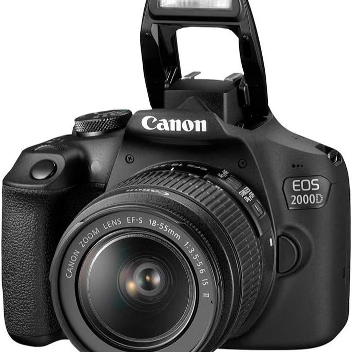 Canon%20EOS%202000D%2024.2%20MP%20DSLR%20Camera%20With%20EF-S18-55%20(16%20Gb%20Card%20)-%20Black%20-%20Image%203