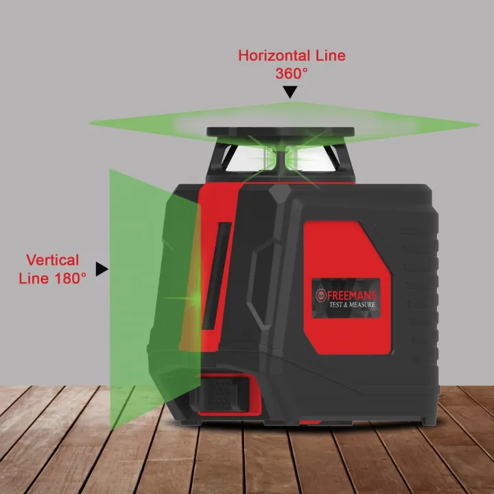 FREEMANS%20PRO-LL25%20Test%20&%20Measure%20Green%20Beam%20Self%20Levelling%2025m%20Cross%20Line%20Laser%20Level%20With%20Magnetic%20Line%20Level%20%20(9%20cm)%20-%20Image%204
