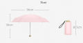 5 Folding Umbrella Super Light Weight Small Pocket Umbrella. 