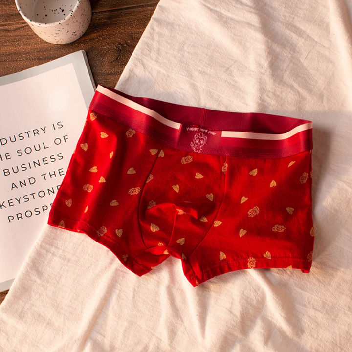 Men's%20Boxer%20Briefs%20Cotton%20Underwear%20Red%20Color%20Briefs%20Shorts%20for%20Men%20Breathable%20Trunk%20U%20Convex%20Male%20Comfy%20Panties%2045-100KG%20-%20Image%207