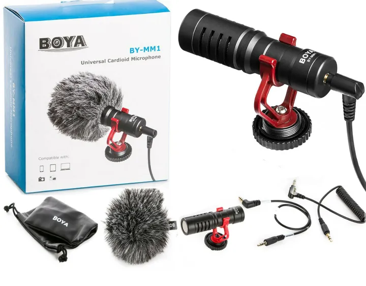 BY-MM1%20Camera%20Video%20Microphone%20YouTube%20Vlogging%20Facebook%20Livestream%20Recording%20Mic%20For%20iPhone/Android%20Smartphone%20&%20DSLR%20Cameras%20-%20Image%202
